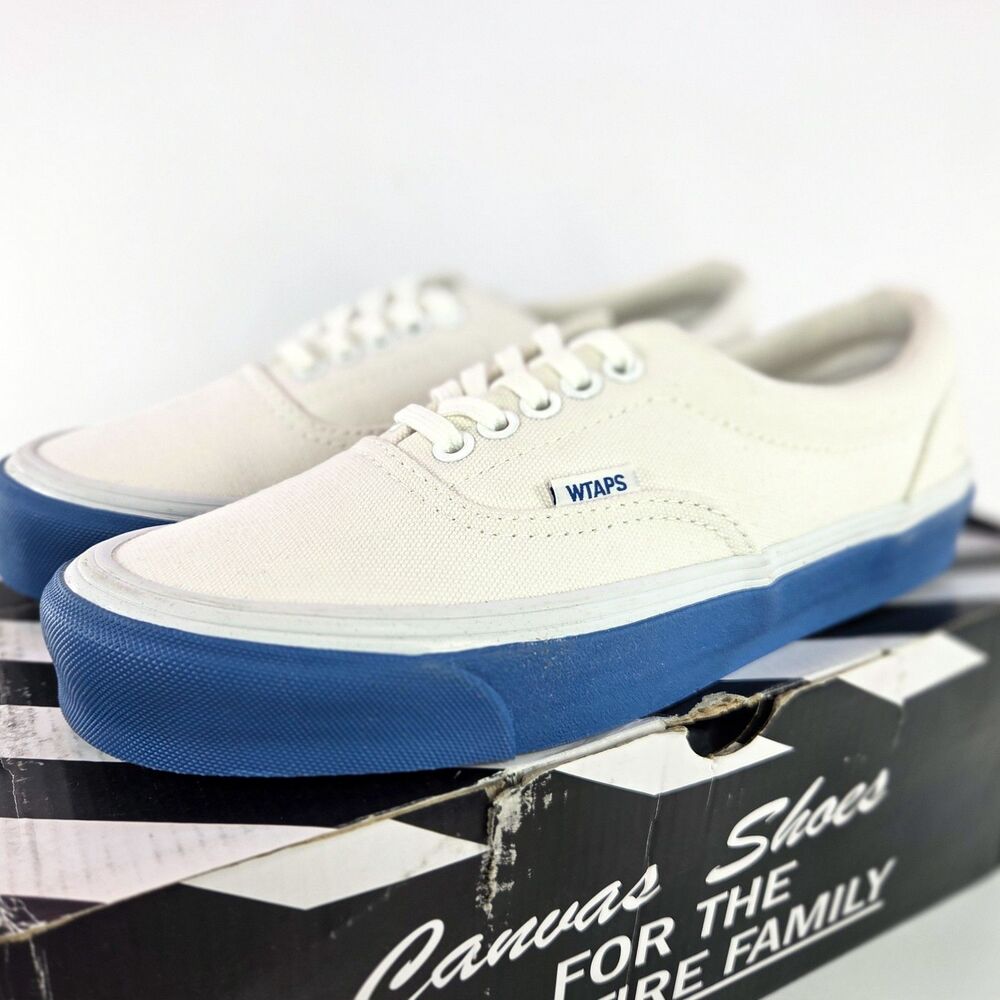 WTAPS x Vans OG Era LX VN0000ZDGW9 White Blue Size 6.5M / 8W